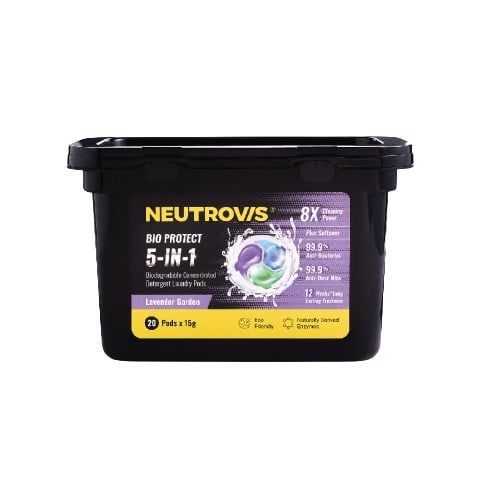 Neutrovis 5-IN-1 Detergent Laundry Pods - Lavender
