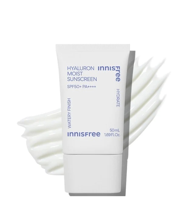 INNISFREE Hyaluron-Moist Sunscreen Essence Texture SPF50