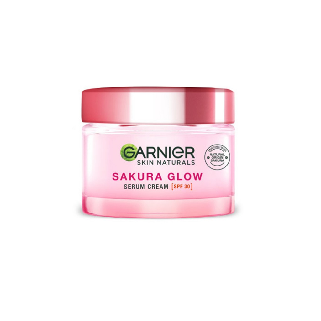 Garnier Sakura Glow Pinkish Radiance Serum Cream SPF30++