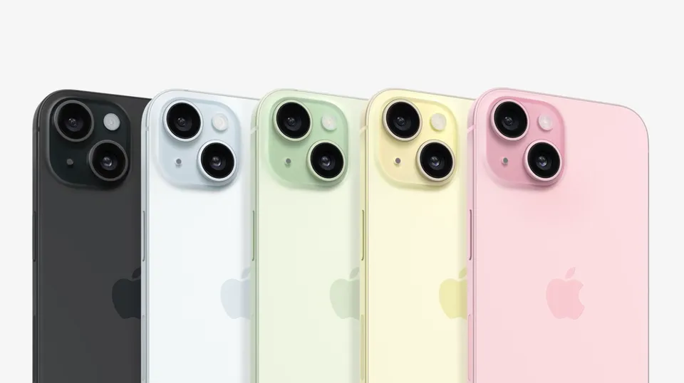 iPhone 15 Colours