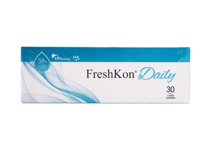 FreshKon Daily Clear Contact Lenses