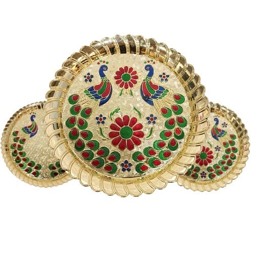 Decorative Double Peacock Plate