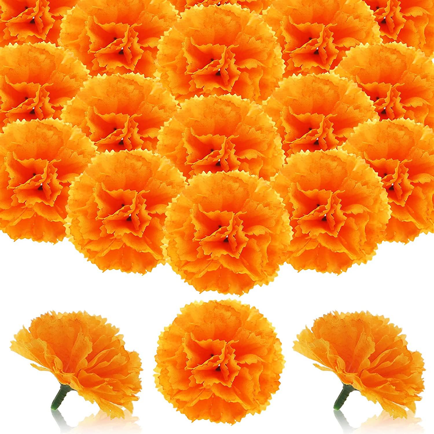 Marigold Artificial Flowers for Diwali Home Decoration