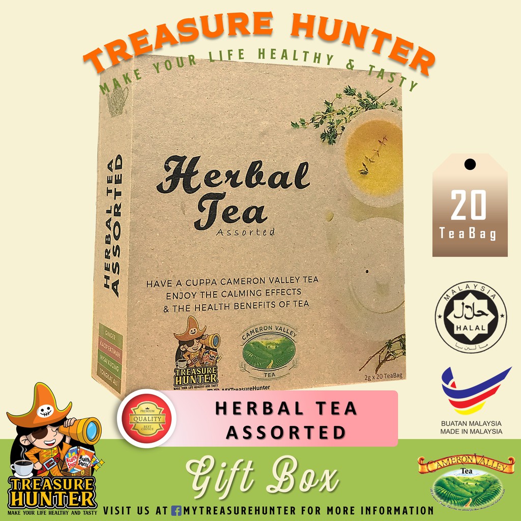 Treasure Hunter Cameron Valley Herbal Tea Box