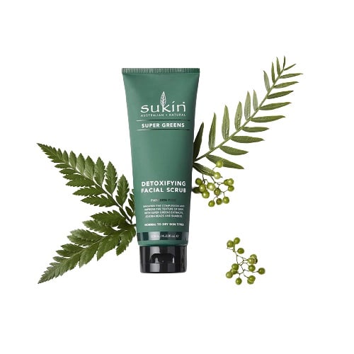 Sukin Super Greens Detoxifying Facial Scrub