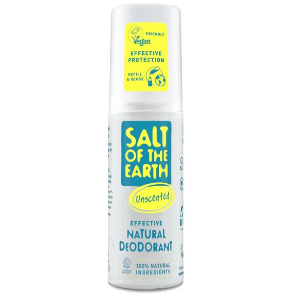 Salt Of The Earth Natural Deodorant Spray Unscented