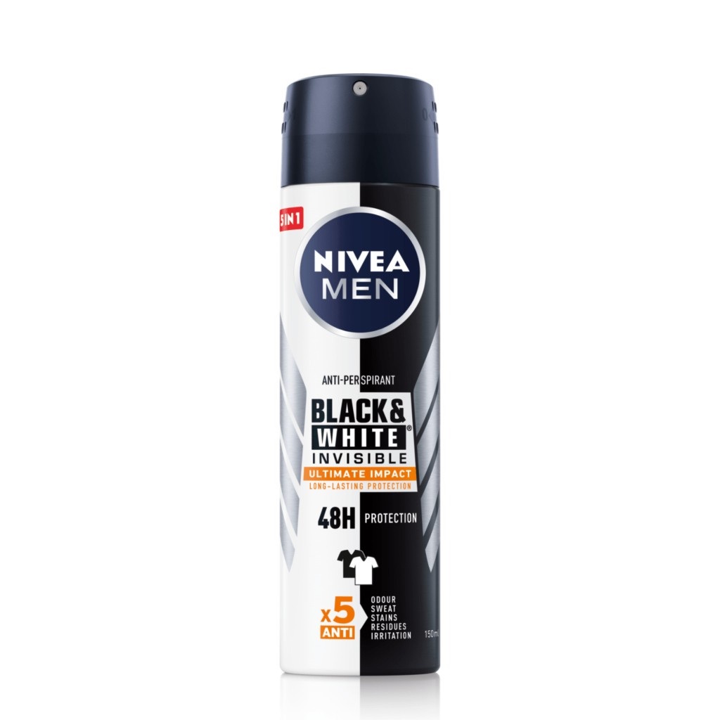 NIVEA FOR MEN Black & White Ultimate Impact Deodorant