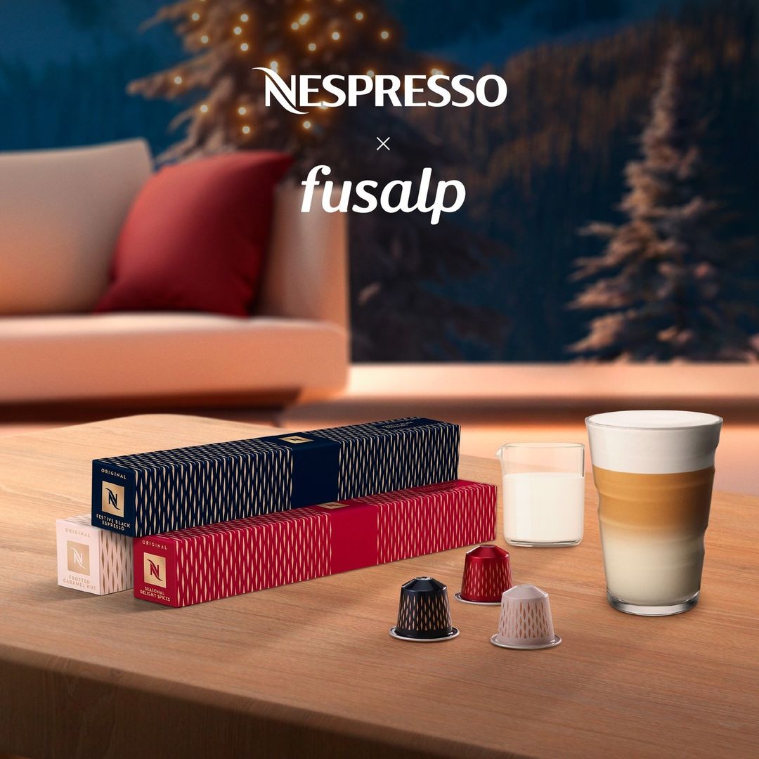 Festive Coffee Mug Nespresso X Fusalp