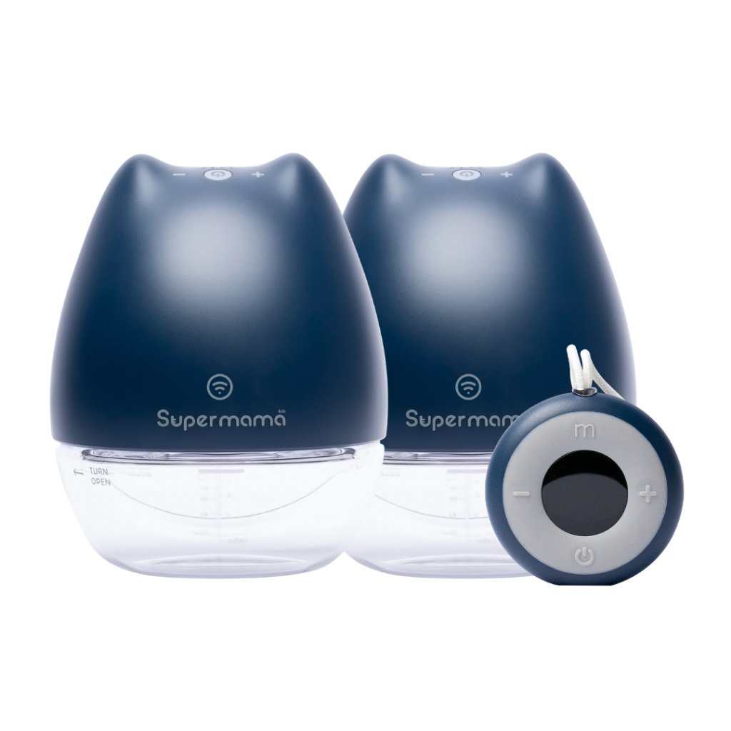 SuperMama Air Plus Wearable Breastpump with Remote
