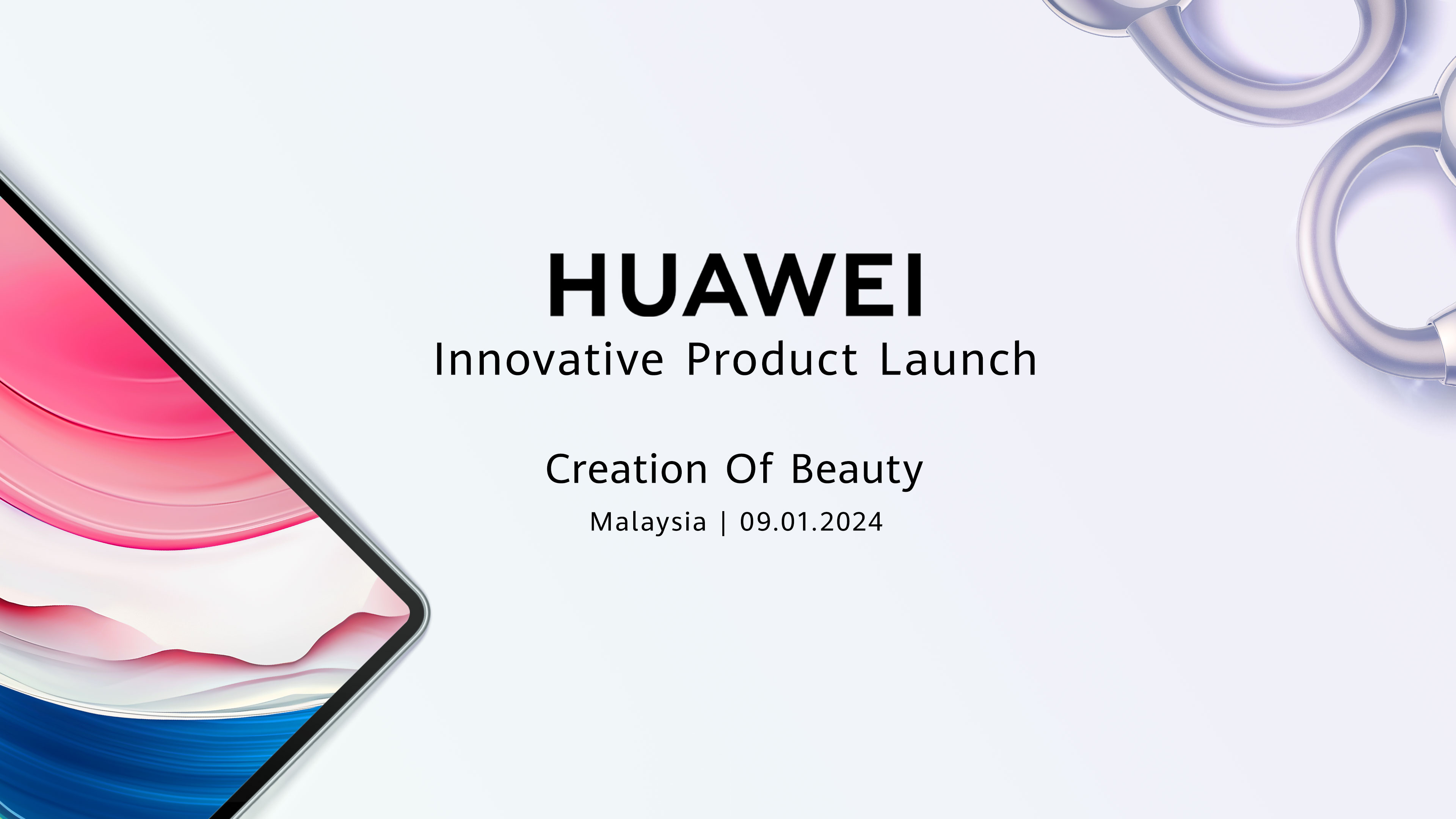 Huawei MatePad 13-inch Launch