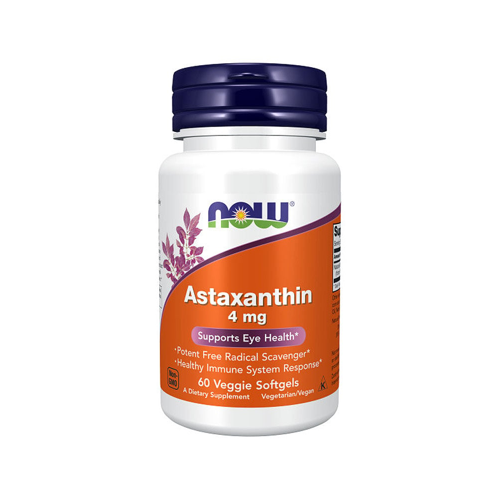 Now Supplements Astaxanthin 60 Veg Softgels