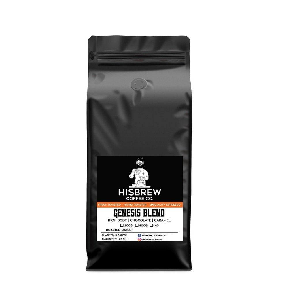 Genesis Blend Espresso Coffee Bean (Ground – Coarse)