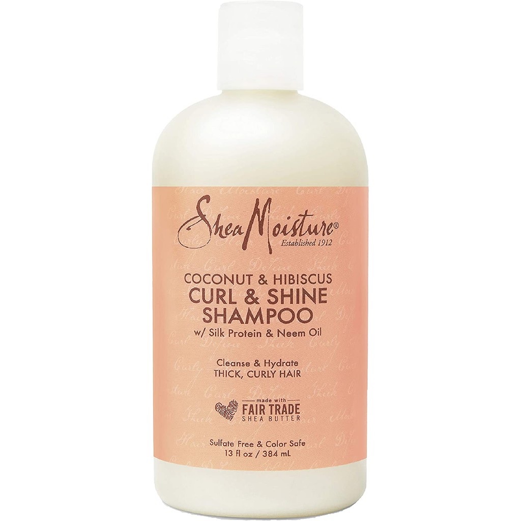 SheaMoisture Coconut Hibiscus Curl and Shine Shampoo