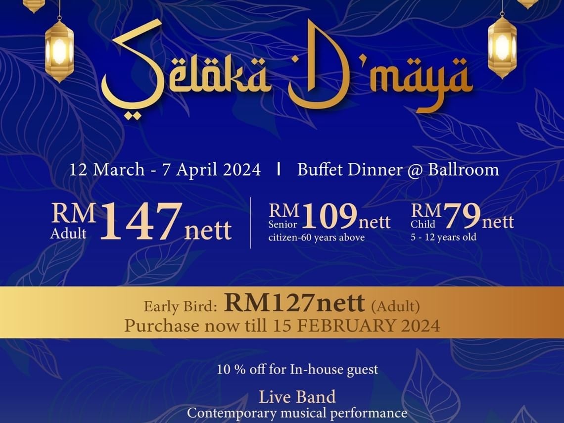 Seloka D’Maya Buffet Dinner - Hotel Maya Kuala Lumpur
