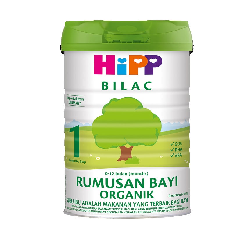 HiPP BILAC Organic Infant Formula Step 1 - review malaysia