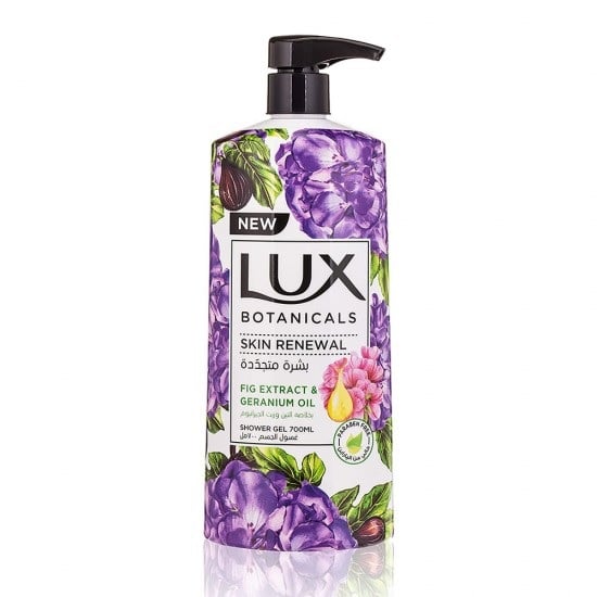 LUX Body Wash - Botanical Skin Renewal Fig Extract & Geranium Oil
