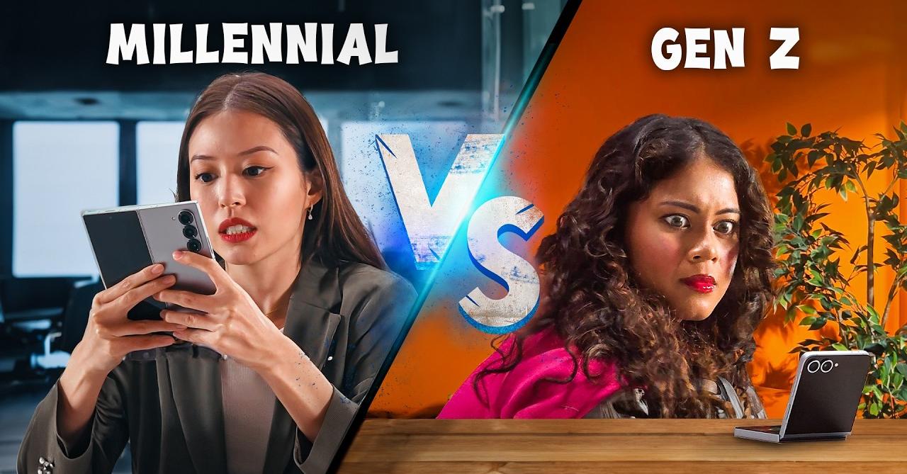 Gen Z vs. Millennials Samsung