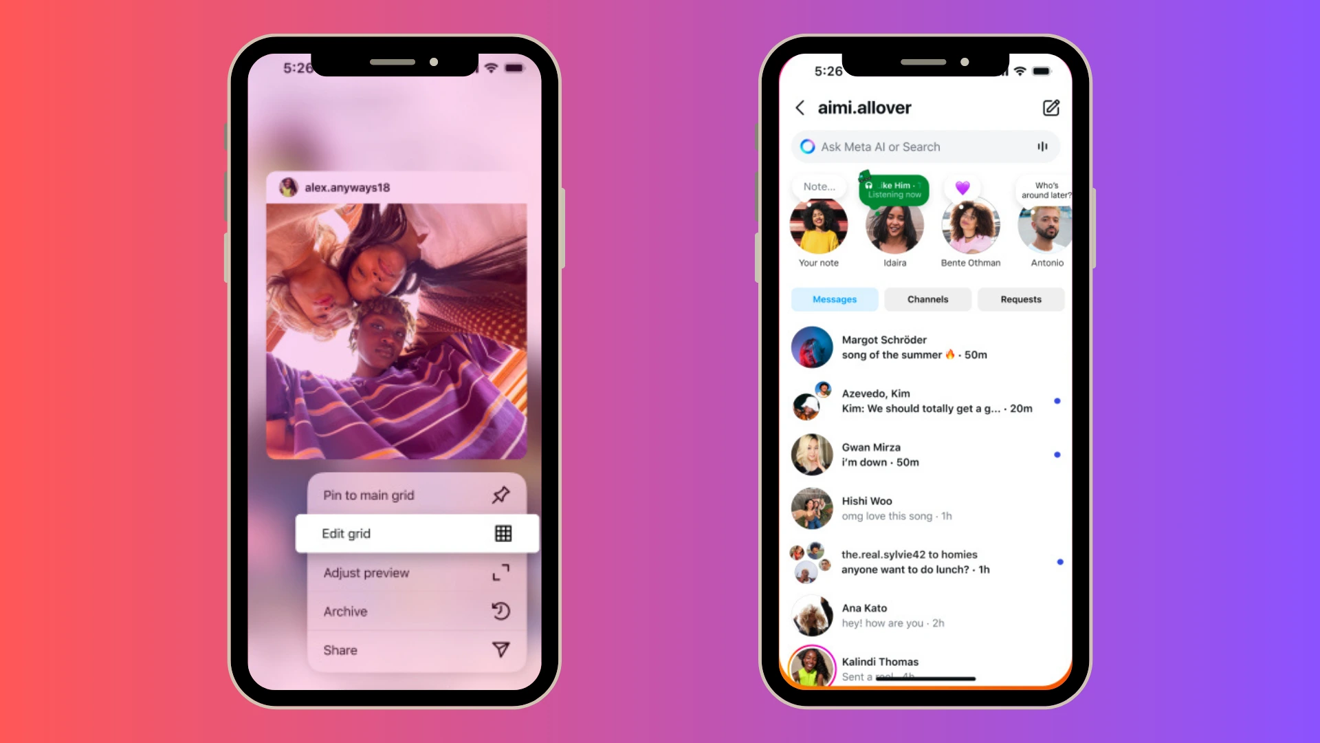 instagram-grid-spotify-notes-update