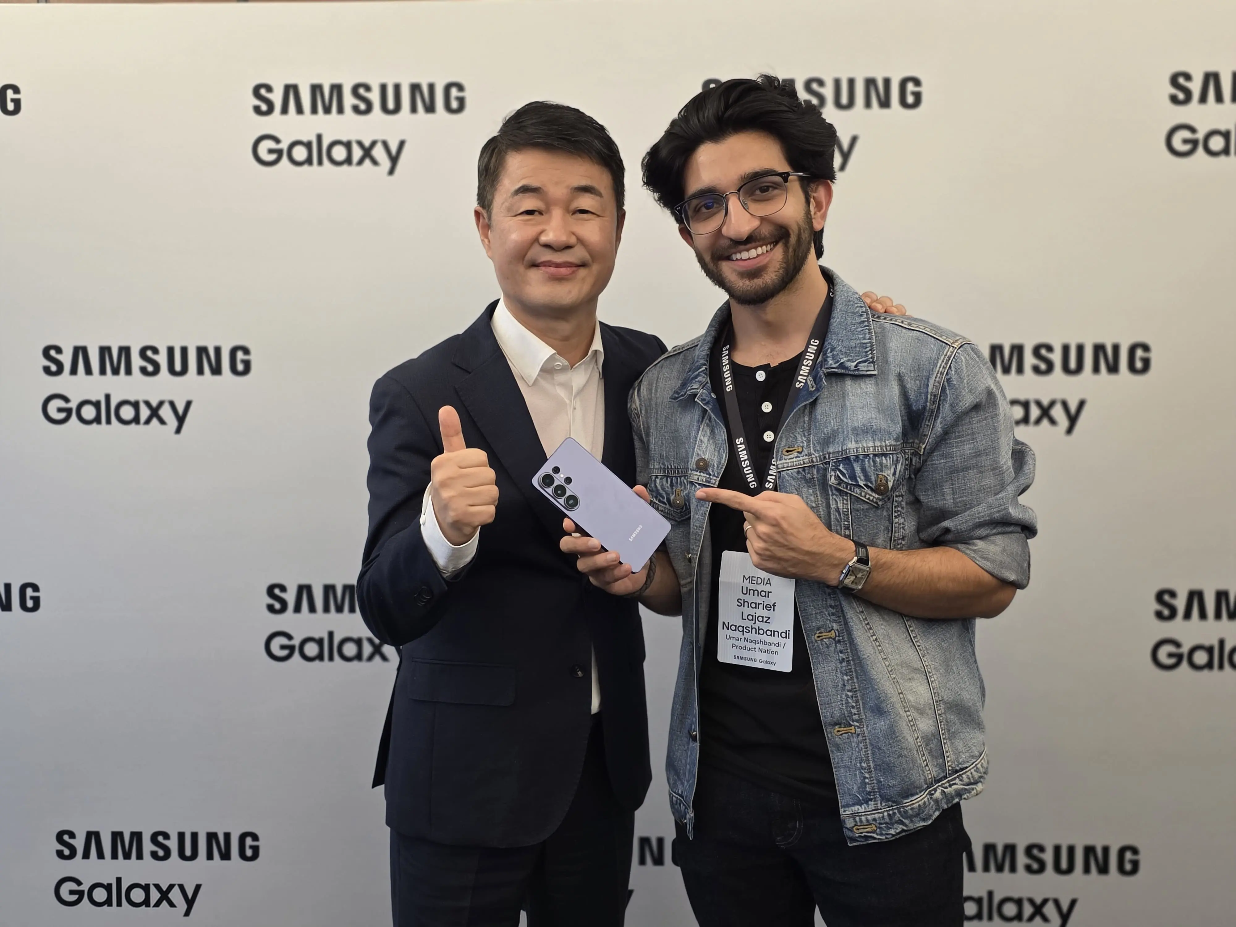 Umar Naqshbandi of ProductNation Malaysia and CU Kim, President & CEO of Southeast Asia & Oceania