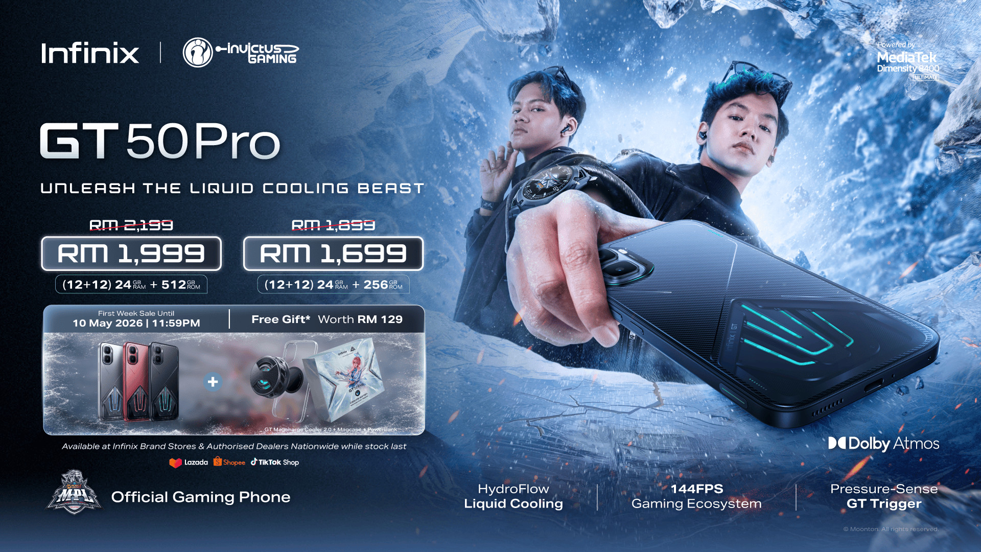 Infinix GT 50 Pro Launch