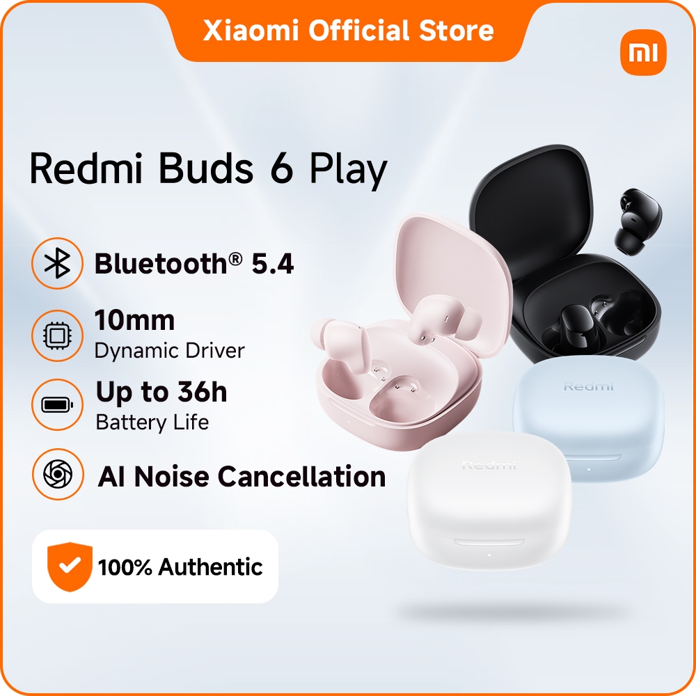 Xiaomi Redmi Buds 6 Play wireless earbuds