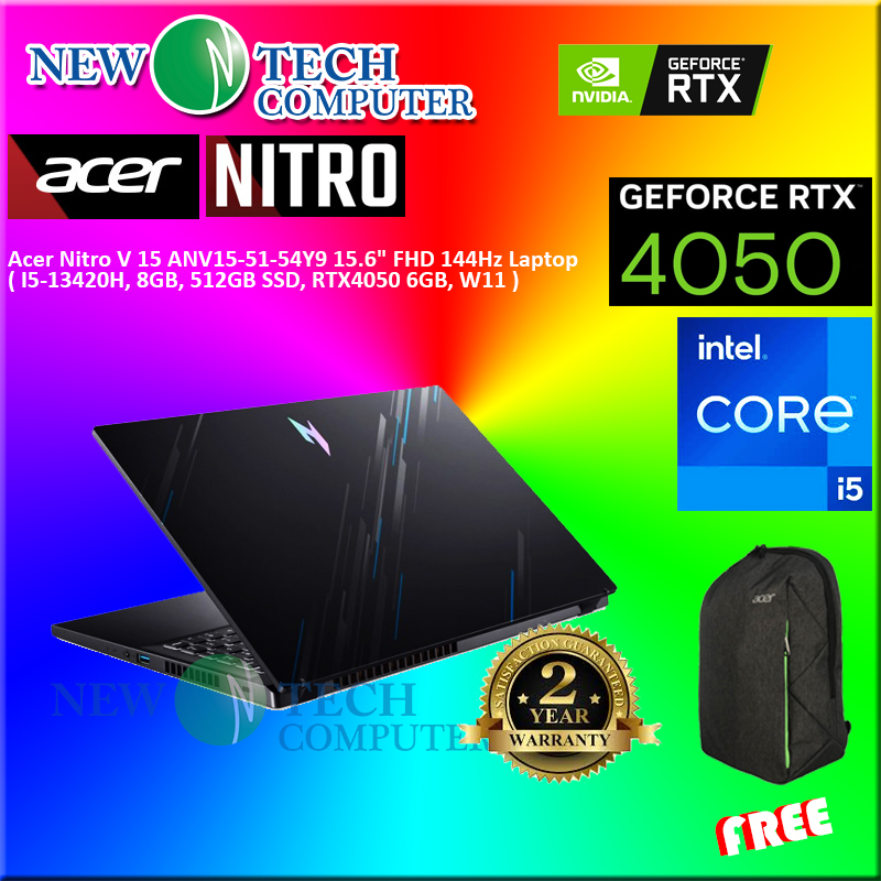 Acer Nitro V 15 ANV15-51-54Y9 gaming laptop