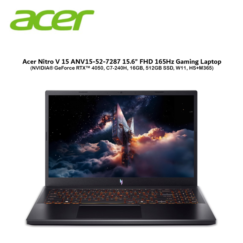 Acer Nitro V 15 ANV15-52-7287 gaming laptop
