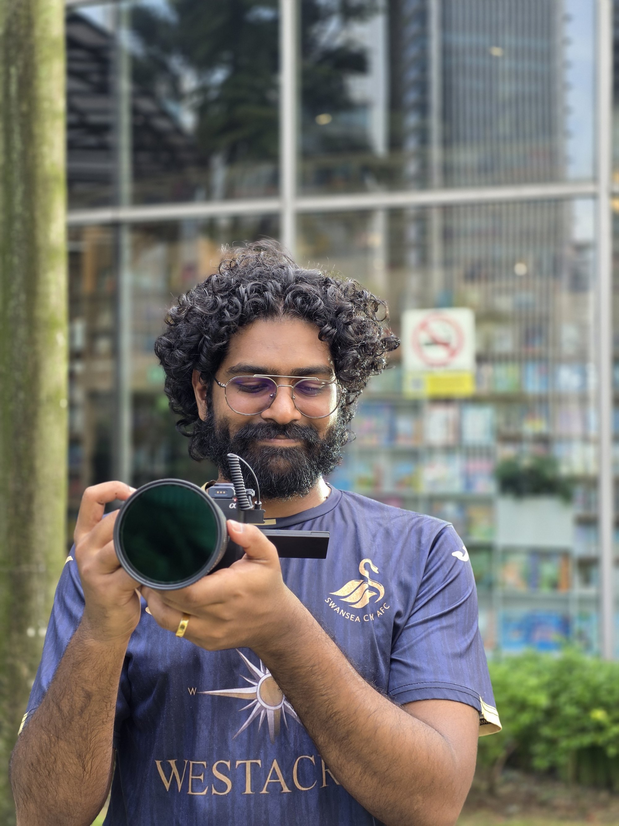 Portrait mode camera sample shot on the Galaxy Z Fold8 Ultra