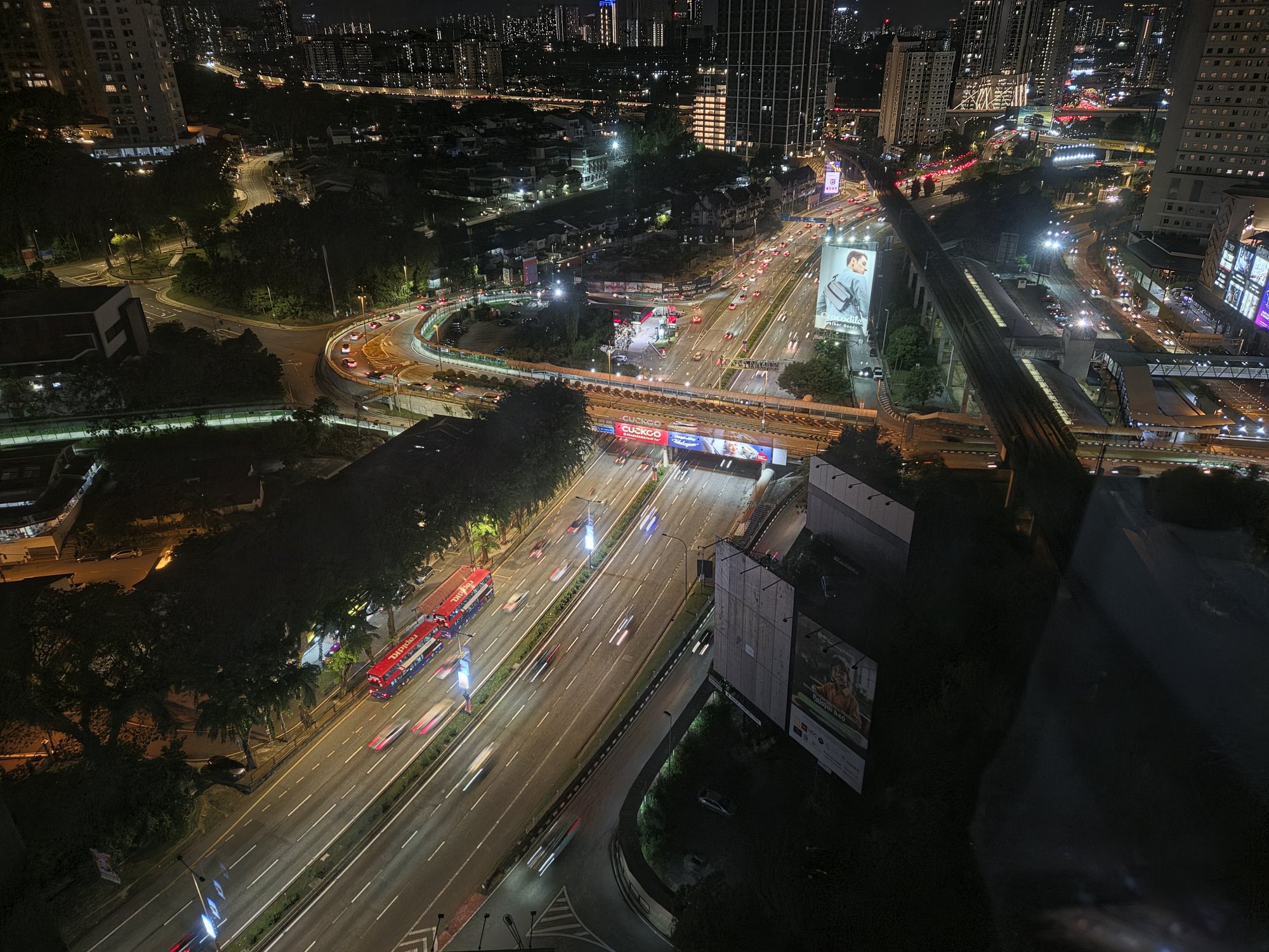 Low light camera sample shot on the Galaxy Z Flip8