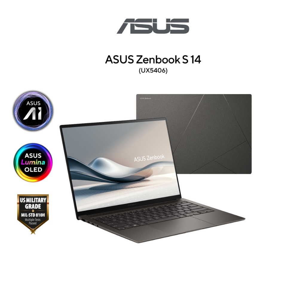 ASUS Zenbook S14 OLED UX5406 premium laptop