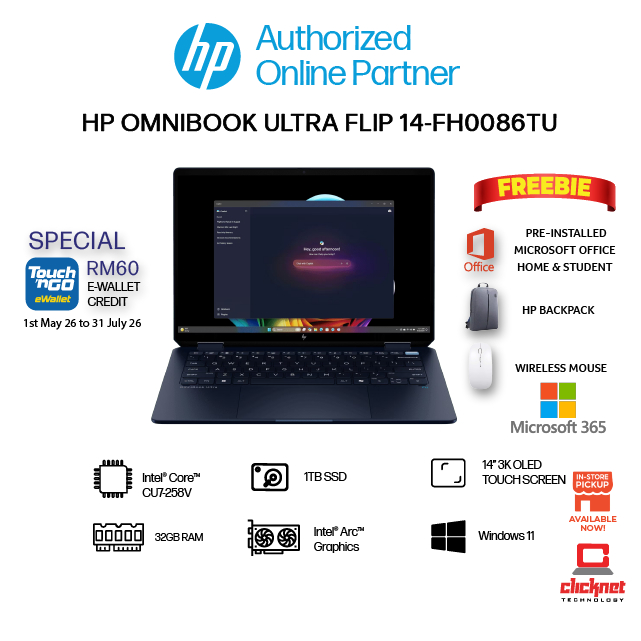 HP OmniBook Ultra Flip 14 premium laptop