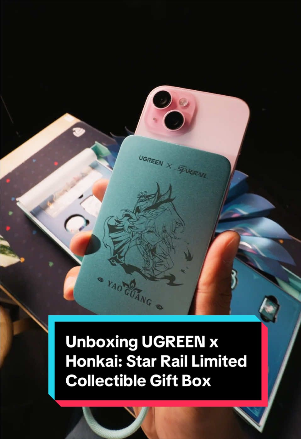 Unboxing the official UGREEN × Honkai: Star Rail Limited Collectible Gift Box! The Yao Gua...