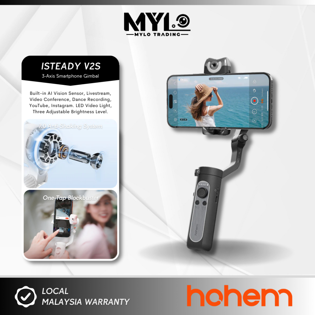 Hohem iSteady V2S budget gimbal