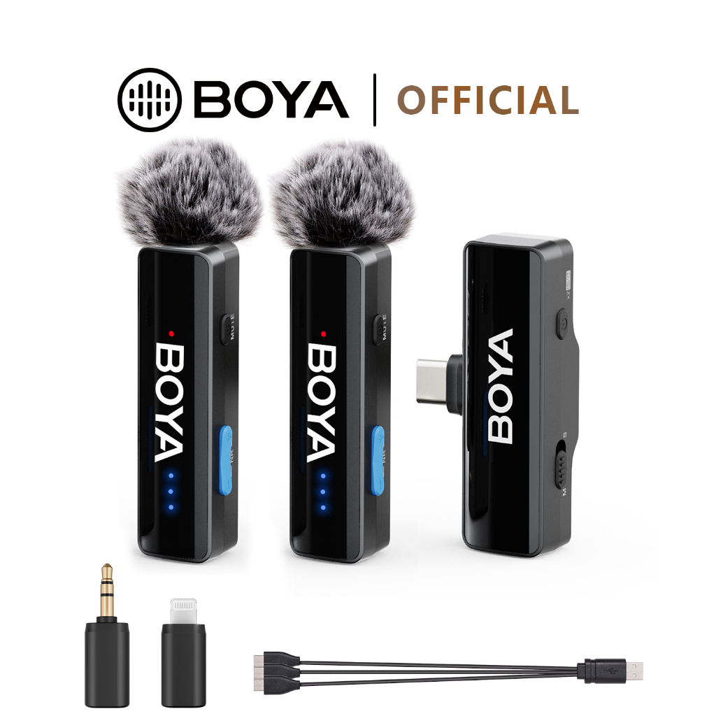 BOYA BOYALINK 2 A1/A2 wireless lavalier microphone