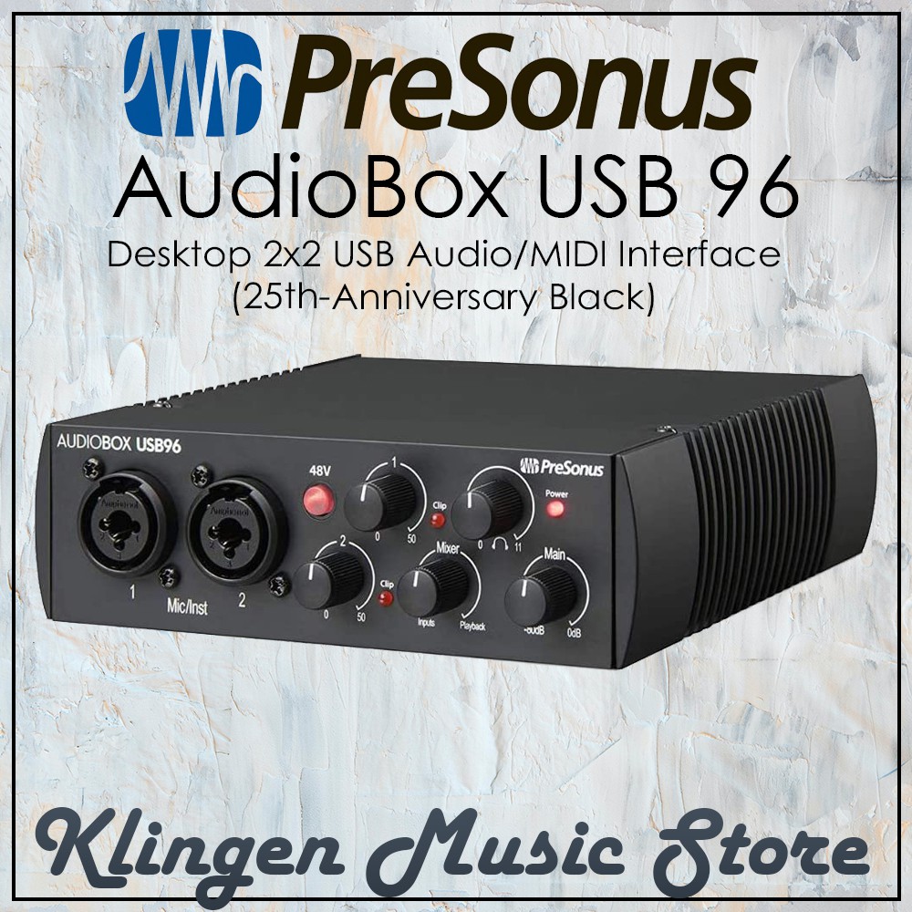 PreSonus AudioBox USB 96 audio interface