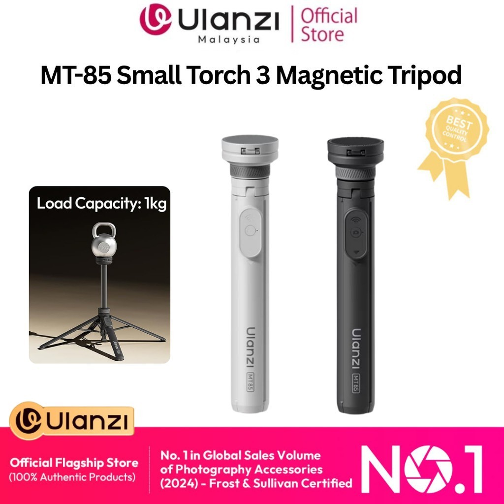 ULANZI MT-85 Magnetic Tripod Selfie Stick Bluetooth