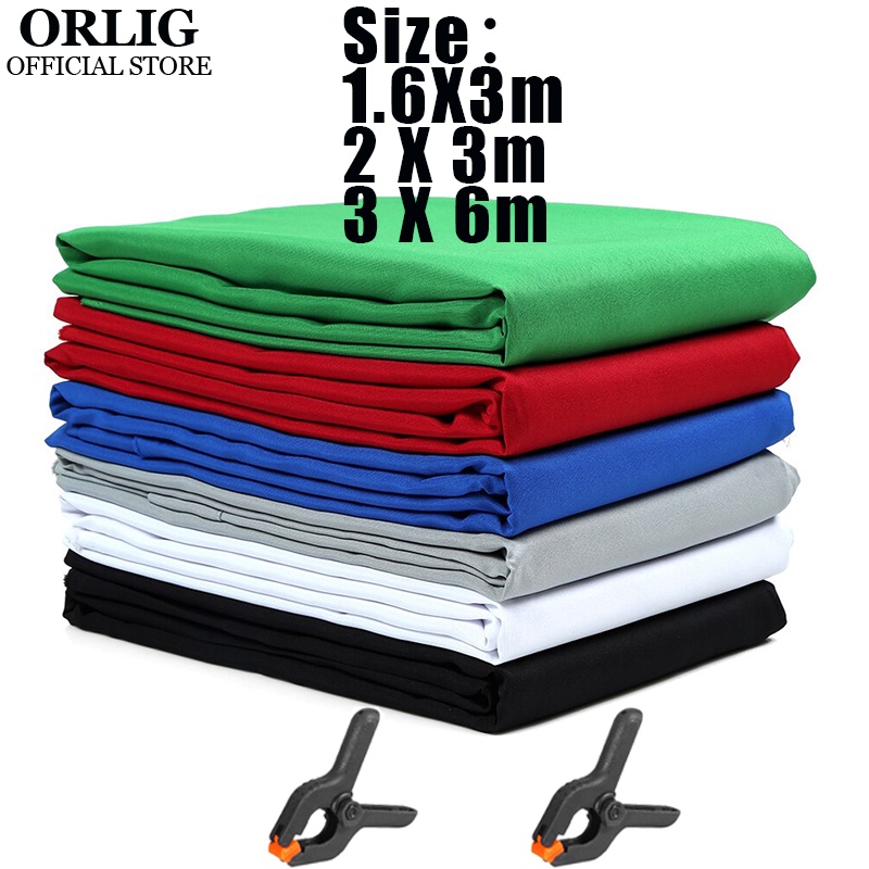 ORLIG Green Screen Backdrop Cloth