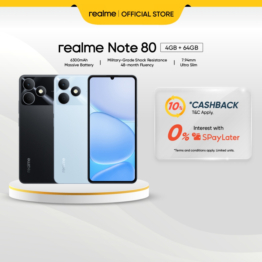 realme Note 80