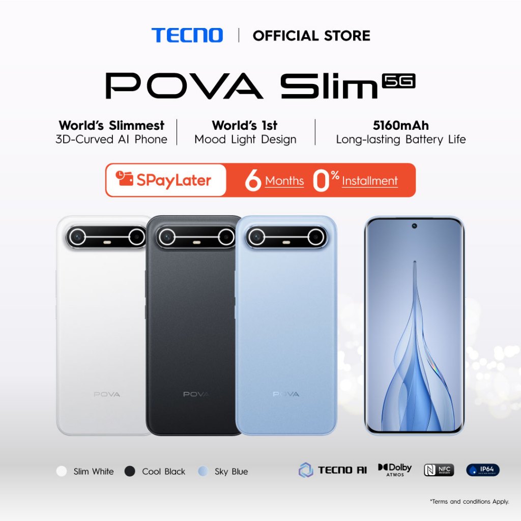 TECNO POVA Slim 5G