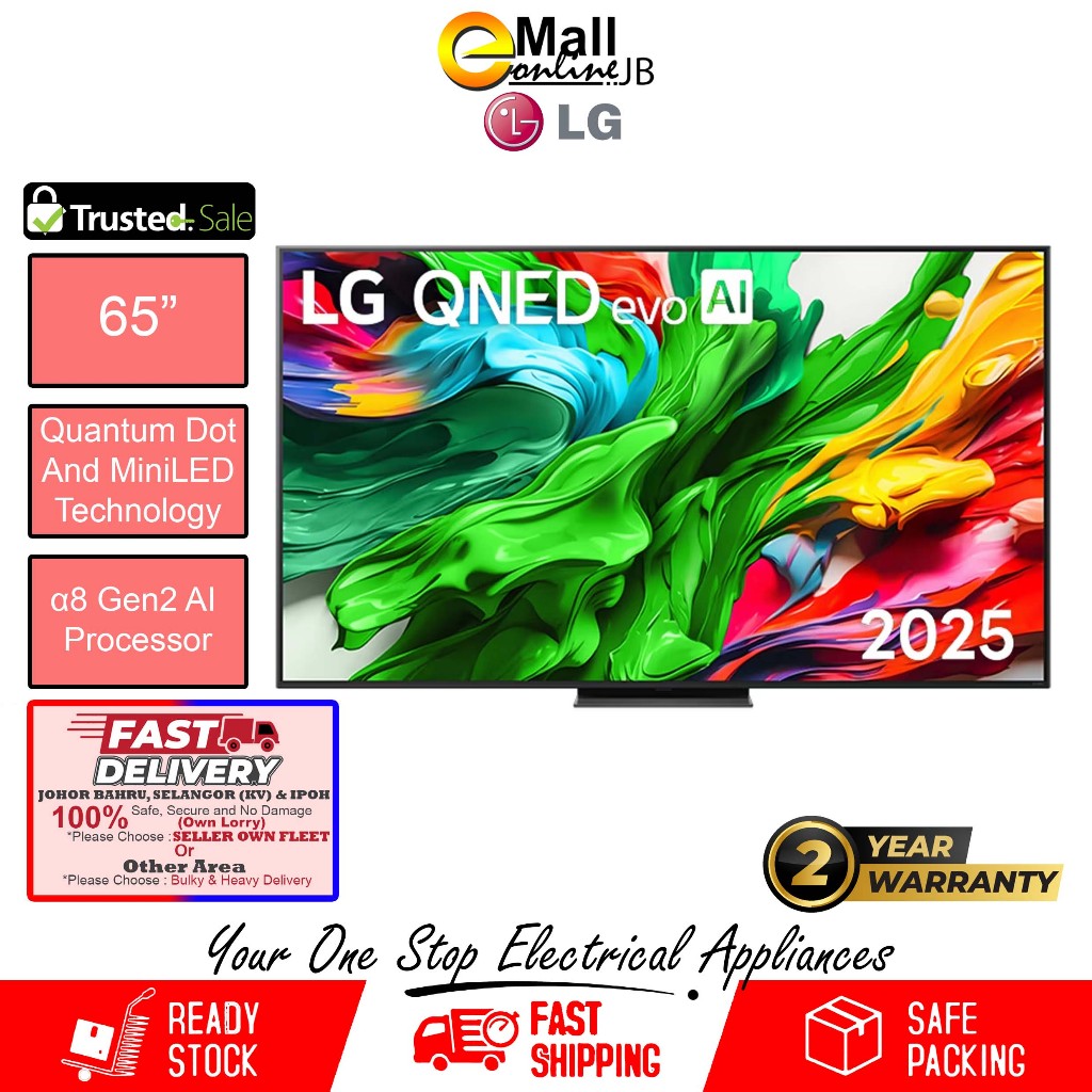 LG 65QNED86BSA QNED Mini LED TV
