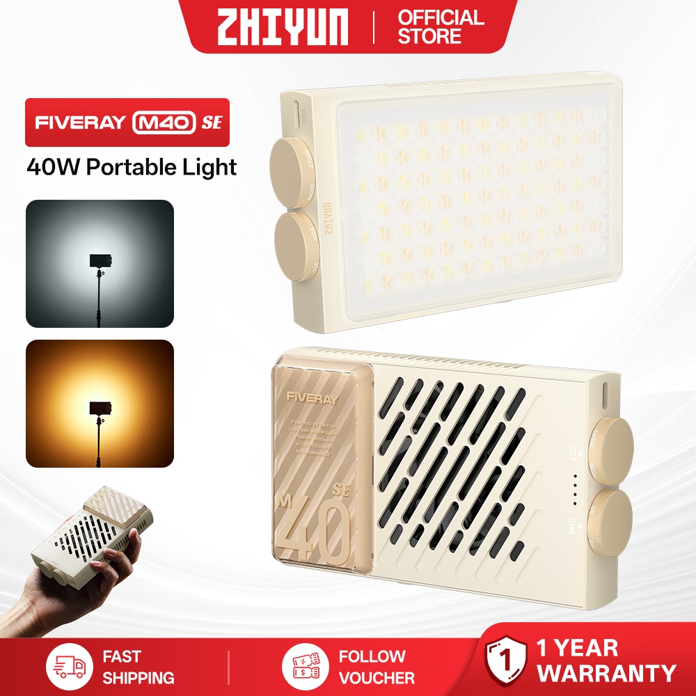 ZHIYUN Fiveray M40 SE Video Light 40W