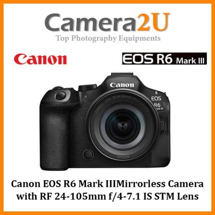 Canon EOS R6 Mark III full frame mirrorless camera