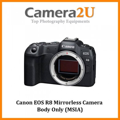 Canon EOS R8 lightweight full frame mirrorless camera body