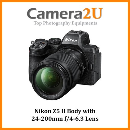 Nikon Z5 II full frame mirrorless camera