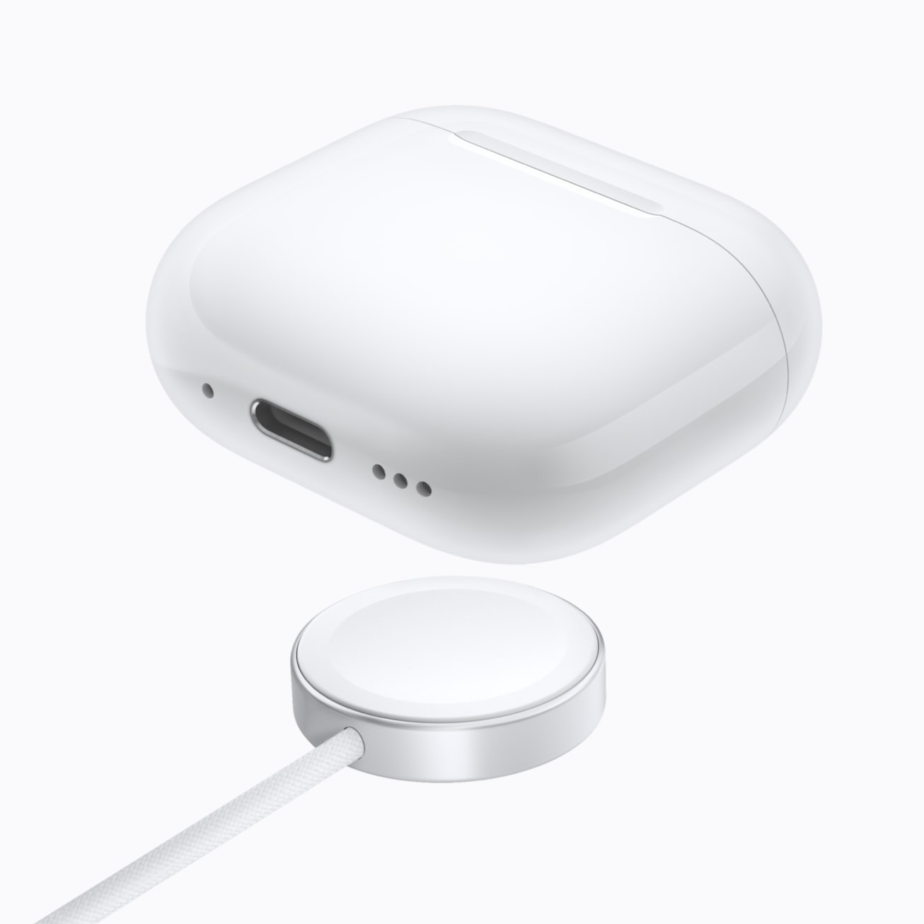 Apple press image: AirPods 5 with Wireless Charging Case
