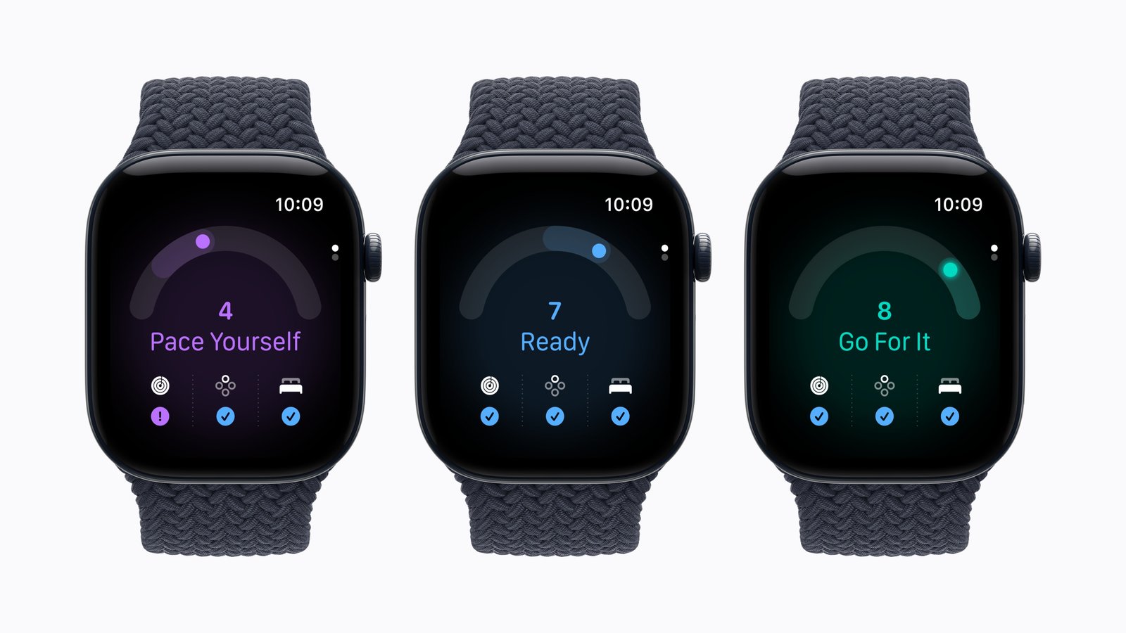 Apple Watch Series 12 readiness score, Apple press image