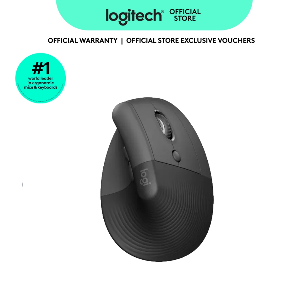 Logitech Lift Vertical Ergonomic Mouse