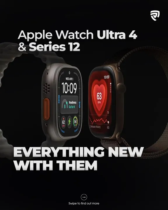 Everything new on the Apple Watch Ultra 4 and Apple Watch Series 12 from their respective...
