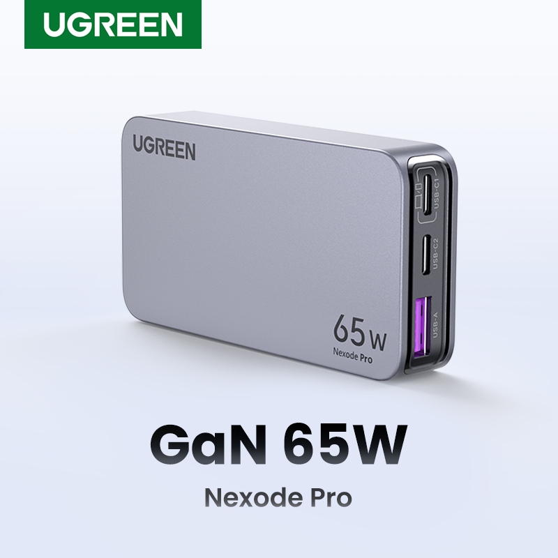 UGREEN GaN 65W 3-Port Fast Charger