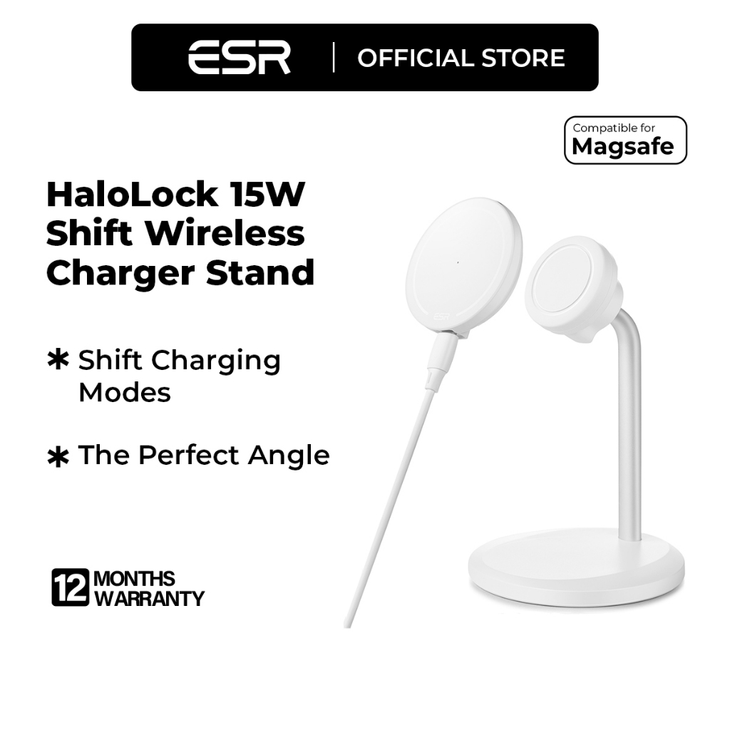 ESR HaloLock 15W MagSafe Wireless Charger